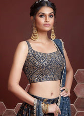 Wonderful Lehenga Choli in Blue